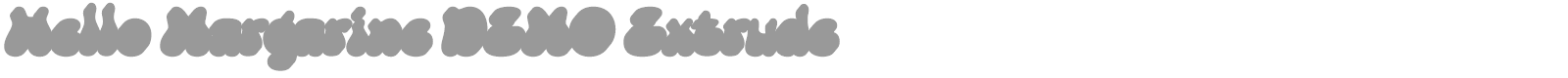 Hello Margarine font preview